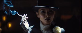Li Jun Li plays Lady Fay Zhu in Babylon from Paramount Pictures.